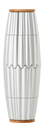 Peper- en zoutmolen AdHoc MagTwo Zilver