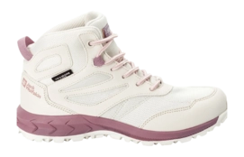 Chaussures de Randonnée Jack Wolfskin Enfant Woodland Texapore Mid Egret