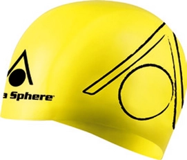 Badekappe Aqua Sphere Tri Cap Gelb
