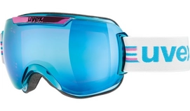 Skibrille Uvex Downhill 2000 Race Chrome Cyan