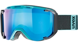 Skibrille Uvex Snowstrike FM Petrol Black Mat