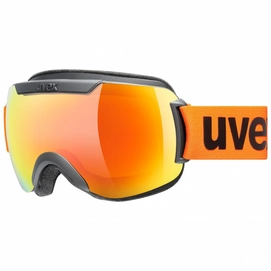 Skibril Uvex Downhill 2000 CV Black Mat / Orange Radar