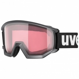 Ski Goggles Uvex Athletic V Black Matte / Pink