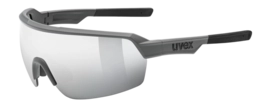 Sonnenbrille Uvex Sportstyle 227 Grey Mat Mirror Silver