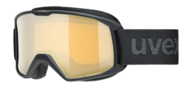 Masque de Ski Uvex Elemnt FM S2 Black Mat Gold