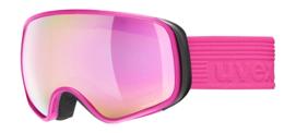Skibrille Uvex Scribble FM Unisex Sphere Pink