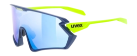 Sonnenbrille Uvex Sportstyle 231 2.0 Blue Yellow Matt Mirror Blue