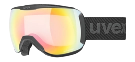Skibrille Uvex Downhill 2100 V Unisex Black Matt Rainbow