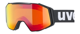 Ski Goggles Uvex Gravity FM Black Matt Red Clear