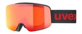 Ski Goggles Uvex Pwdr FM Black Matt Red