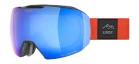 Ski Goggles Uvex Epic Attract Black Blue Smoke