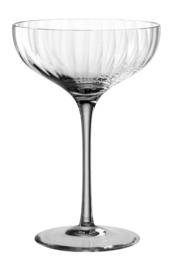 Sektglas Leonardo Poesia Grau 260ml (Set von 6 Stück)