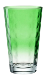 Longdrinkglas Leonardo Optic Hellgrün 540ml (Set von 4 Stück)