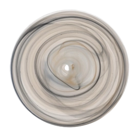 Plate Leonardo Alabastro Beige Black 25 cm (2-piece)