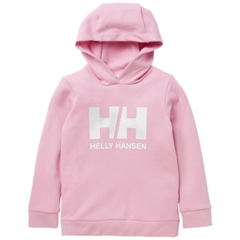 Pull Helly Hansen Kids Logo Hoodie Pink Sorbet