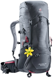 Backpack deuter Aircontact Lite 30 + 5 SL Graphite Schwarz