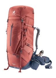 Rucksack deuter Aircontact X 70+15 SL Damen Red-Wood / Ink