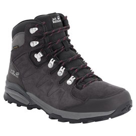 Walking Boots Jack Wolfskin Women Refugio Texapore Mid Dark Steel Purple-Shoe Size 3