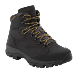 Wandelschoen Jack Wolfskin Men Rebellion Texapore Mid Phantom Burly Yellow XT