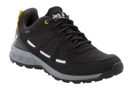 Wandelschoen Jack Wolfskin Men Woodland 2 Texapore Low Black Burly Yellow XT