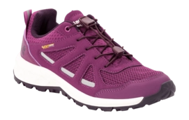 Chaussures de Randonnée Jack Wolfskin Women Woodland 2 Vent Low Wild Berry