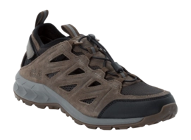 Wandelschoen Jack Wolfskin Men Woodland 2 Hybrid Low Brown Phantom