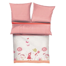 Bettwäsche s.Oliver Junior Fee Rosa/Bunt Renforcé