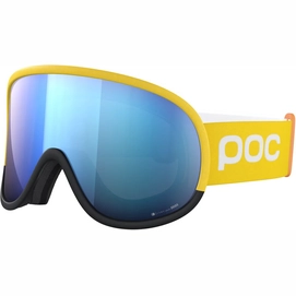Masque de Ski POC Unisexe Retina Big Clarity Comp Aventurine Yellow/Uranium Black/ Spektris Blue