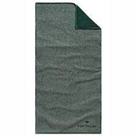 Duschtuch Tom Tailor Melange Uni Forest