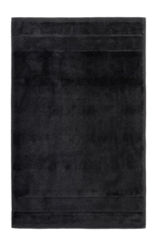 Serviette de Toilette Cawö Noblesse2 Uni Black (Lot de 3)