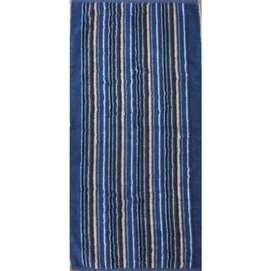 Douchelaken Cawö Remake Blue Multi (70 x 140 cm)
