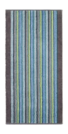 Hand Towel Cawö Remake Stripes Green Multicolor (Set of 3)