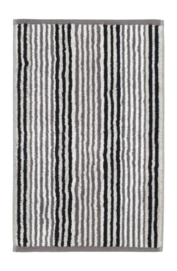 Serviette Invités Cawö Delight Stripes Platinum (Lot de 3)