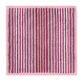 Gezichtsdoekje Cawö Delight Stripes Blush (Set van 3)