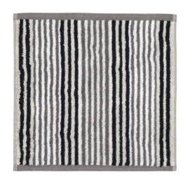Gezichtsdoekje Cawö Delight Stripes Platinum (Set van 3)