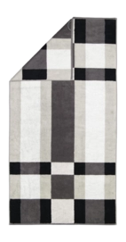 Serviette de Douche Cawö Delight Check Platinum