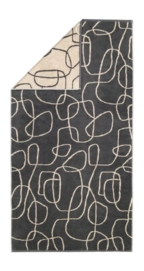 Douchelaken Cawö Gallery Outline Granite
