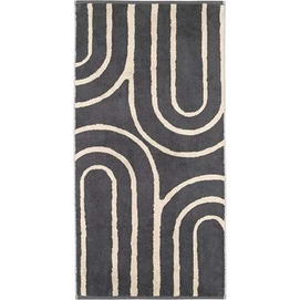 Handdoek Cawö Gallery Circle Granite (Set van 3)