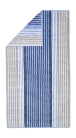 Duschtuch Cawö Noblesse Harmony Stripes Sky