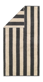 Douchelaken Cawö Gallery Stripes Granite