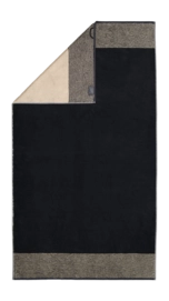 Douchelaken Cawö Luxury Home Two-Tone Black