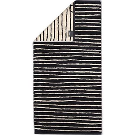 Handdoek Cawö Loft Lines Black (Set van 3)