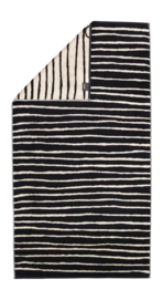 Bath Sheet Cawö Loft Lines Black