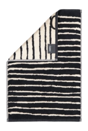 Guest Towel Cawö Loft Lines Black (Set of 6)