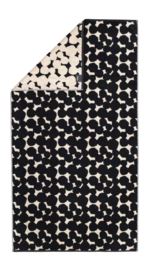 Douchelaken Cawö Loft Pebbles Black