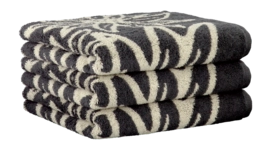 Handdoek Cawö Alpenchic Edition Edelweiss Granite (Set van 3)