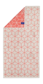 Serviette de Toilette Villeroy & Boch Coordinates French Linen Coral (Lot de 3)