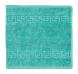 Gesichtshandtuch Cawö Noblesse Uni Emerald (6er-Set) 25