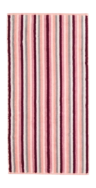 Serviette de Toilette Cawö Shades Stripes Berry (Lot de 3)