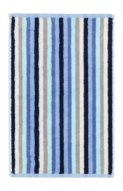 Serviette Invités Cawö Shades Stripes Aqua (Lot de 6)